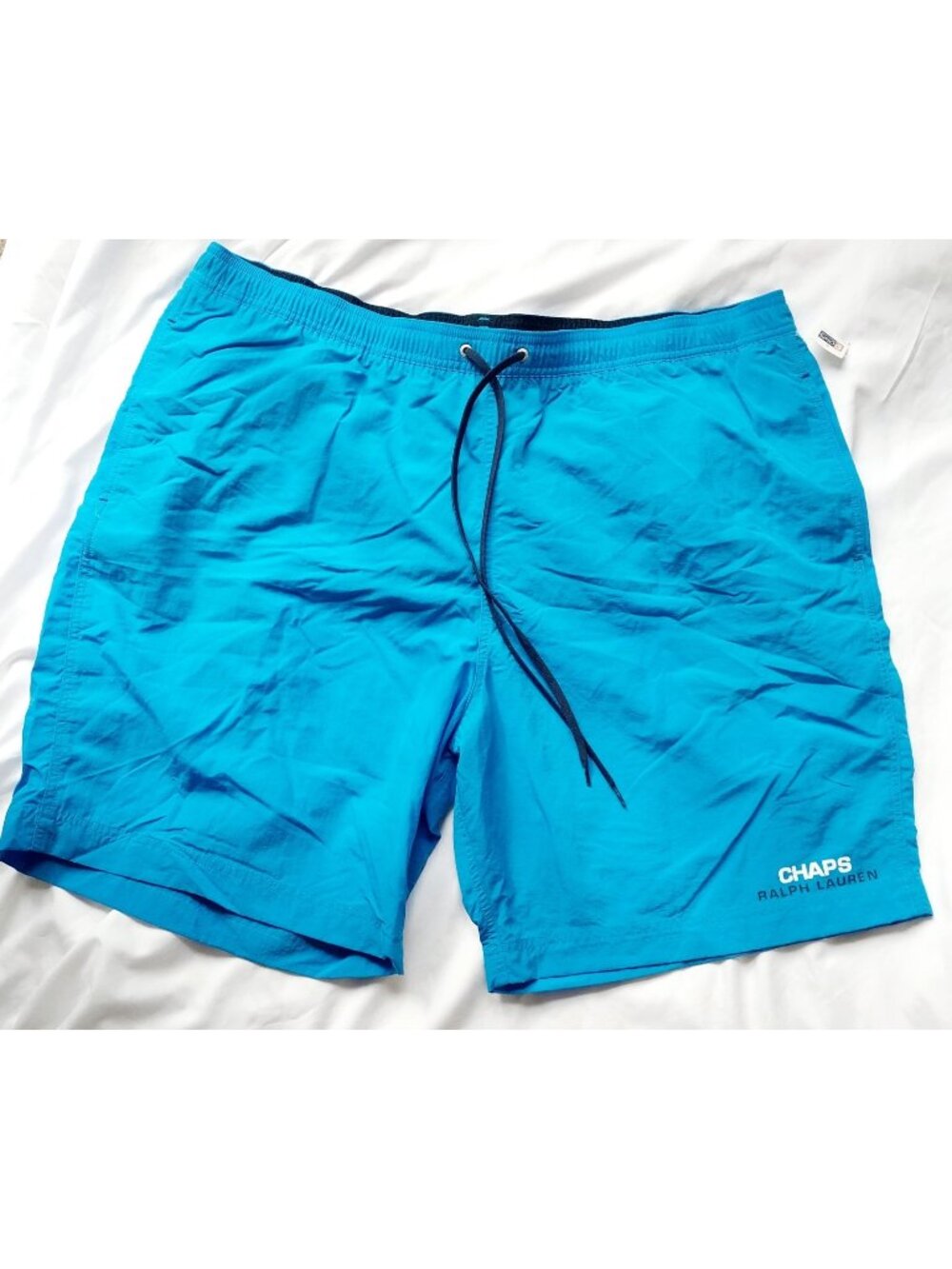 Ralph Lauren Chaps Mens Swim Trunks XXL Blue New